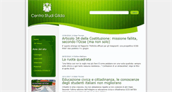 Desktop Screenshot of gildacentrostudi.it